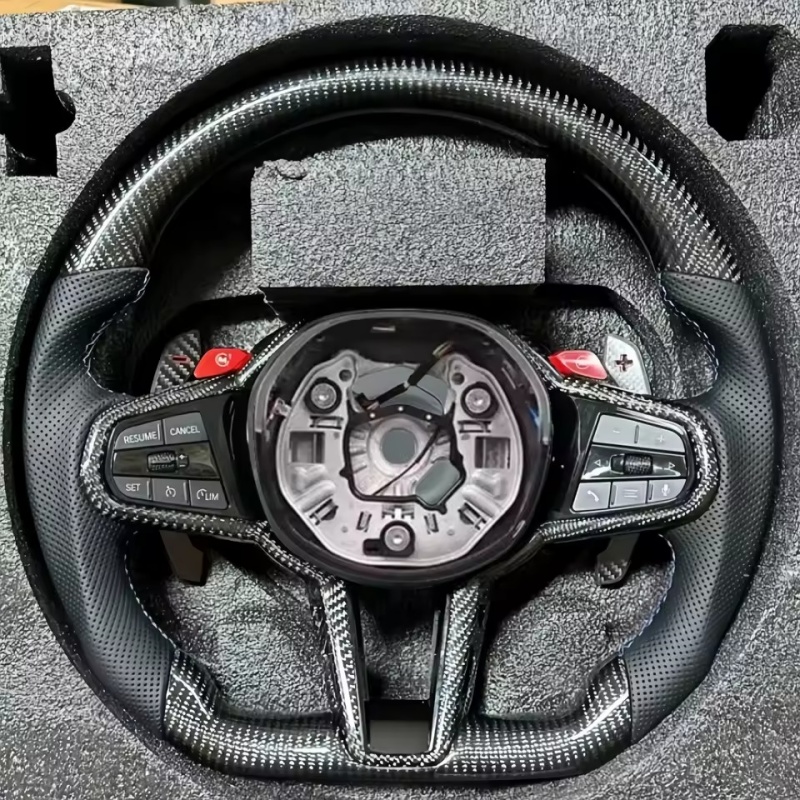 Interior Design Styles - Setir Mobil Serat Karbon Kulit Untuk