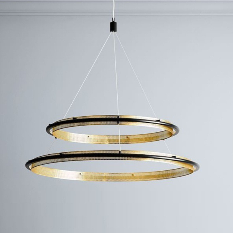 Interior Design Remote - Lampu Gantung LED Interior Kreatif Artistik,
