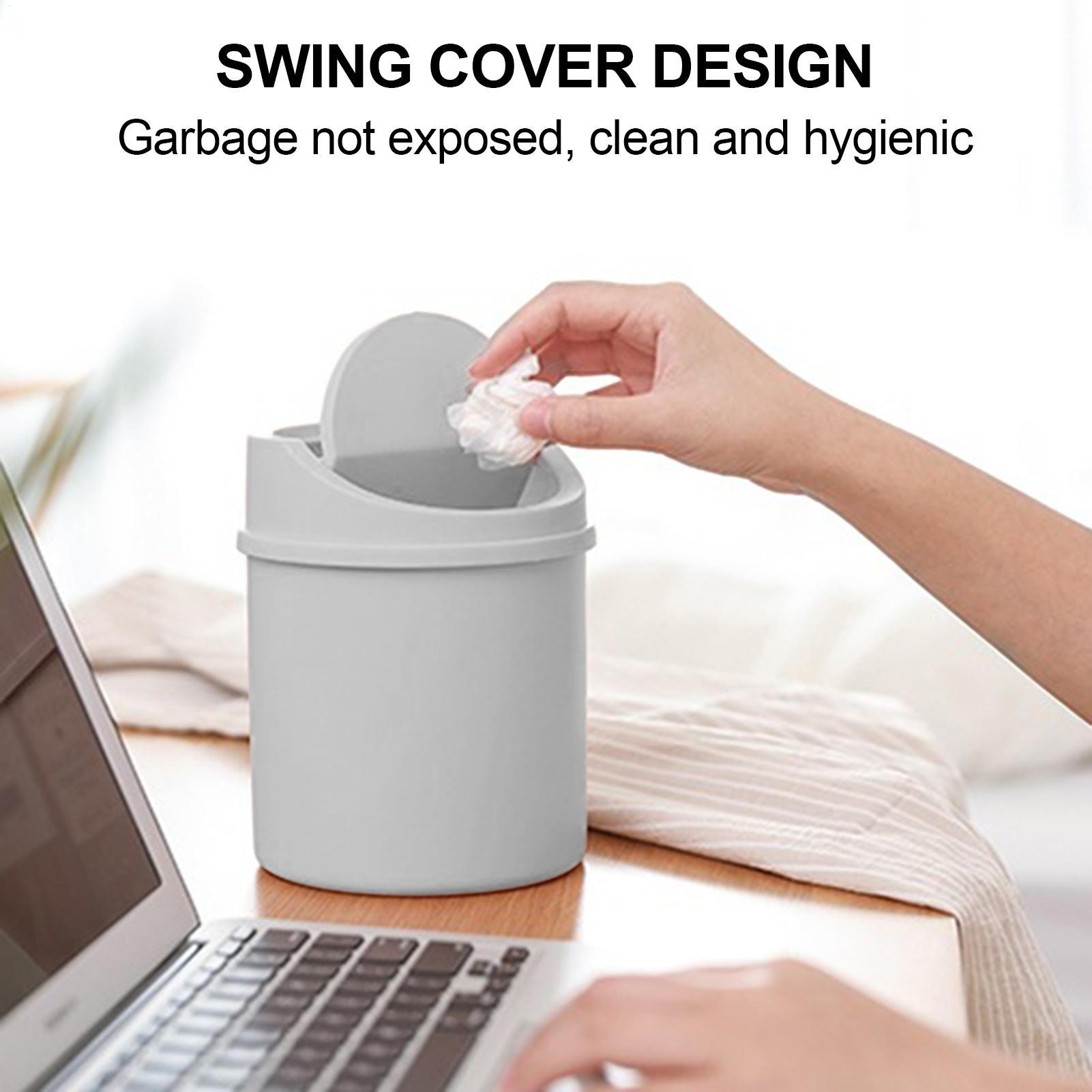 Interior Design Youtube - Tempat Sampah Mini Desktop Kecil Berbentuk