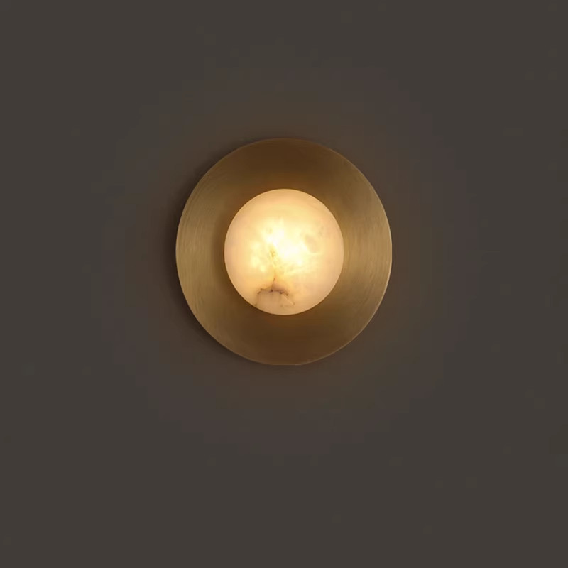 Interior Design Remote - Lampu Dinding Marmer Mewah Desain Italia