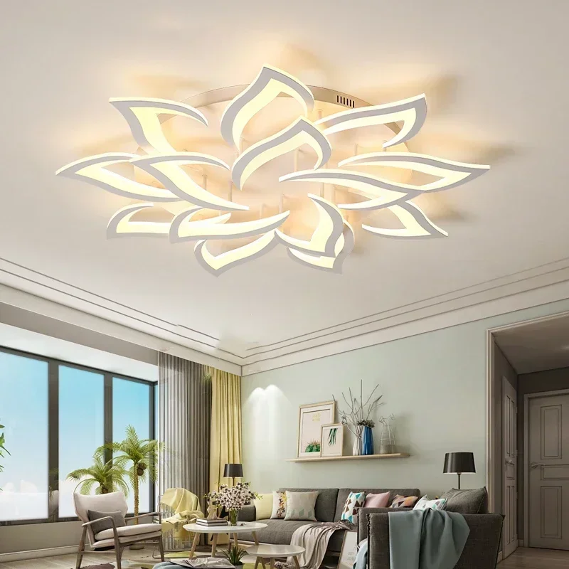 Interior Design Remote - Desainer LED kelopak lampu gantung ruang