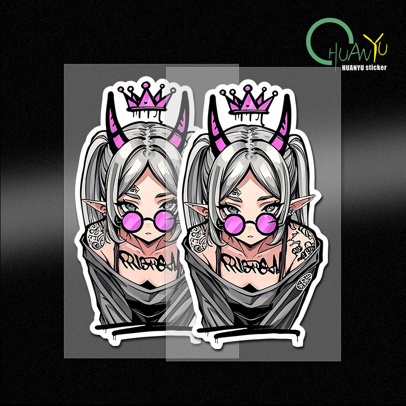 Interior Design Intern - Stiker Dinding Desain Grafiti Frieren Modis