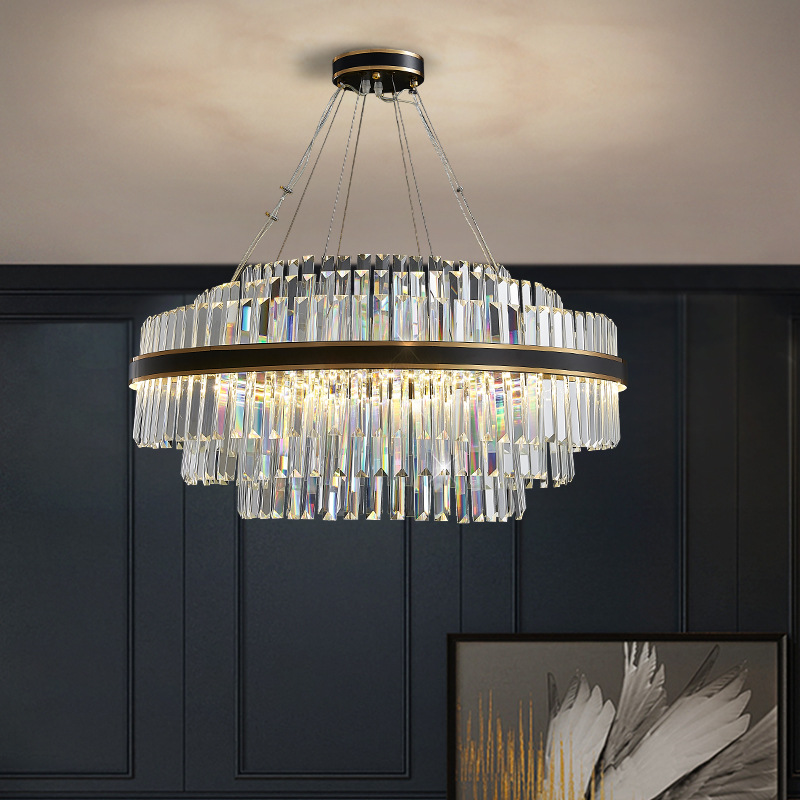 Lampu Gantung Kristal LED Gaya - Interior Design Remote ulasan dan harga