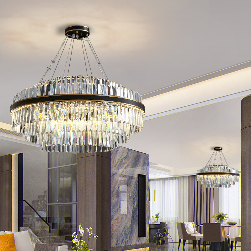 Lampu Gantung Kristal LED Gaya - Interior Design Remote ulasan dan harga