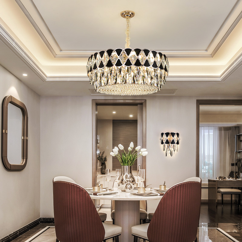 Lampu Gantung Persegi Mewah Mo - Interior Design Remote ulasan dan harga