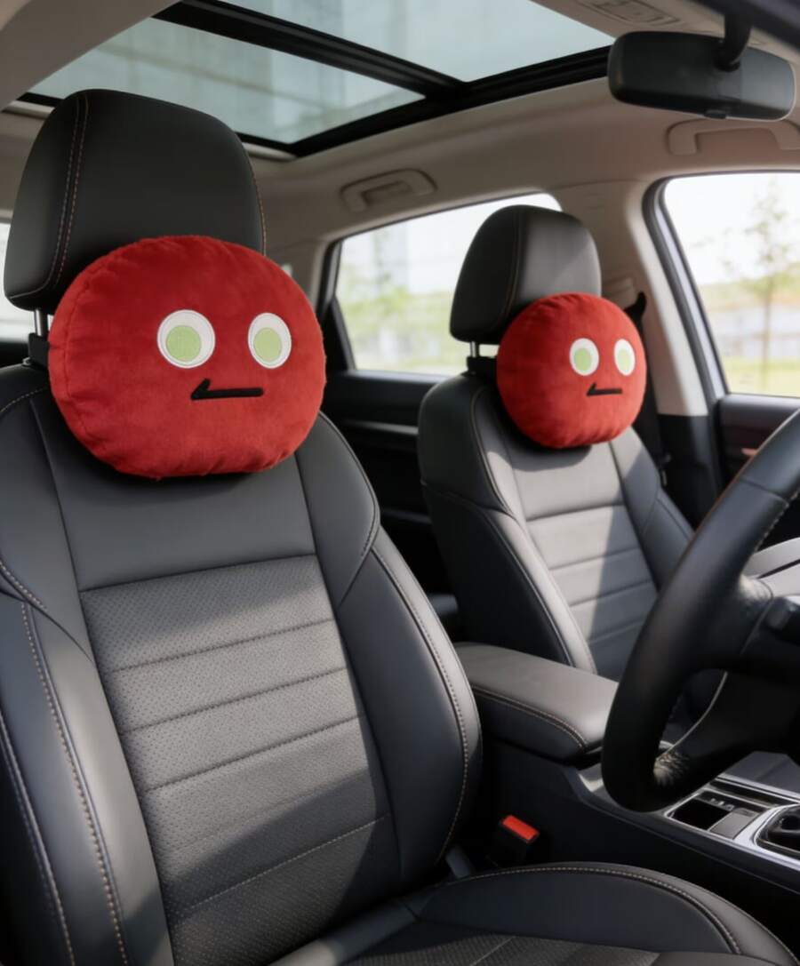 1 buah bantalan sandaran kepal - Interior Design Emoji ulasan dan harga