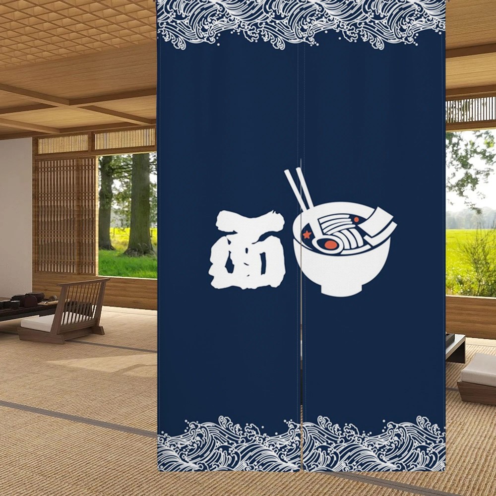 Tirai Pintu Linen Jepang Desai - Interior Design Youtube ulasan dan harga