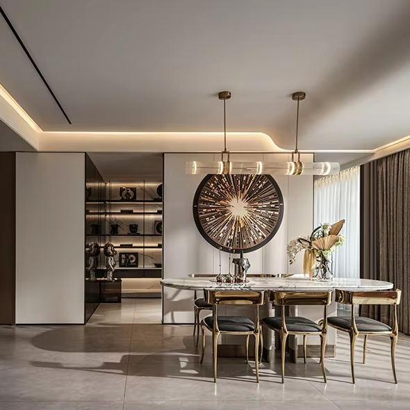 Desain Interior Villa Gaya San - Interior Design And Construction ulasan dan harga