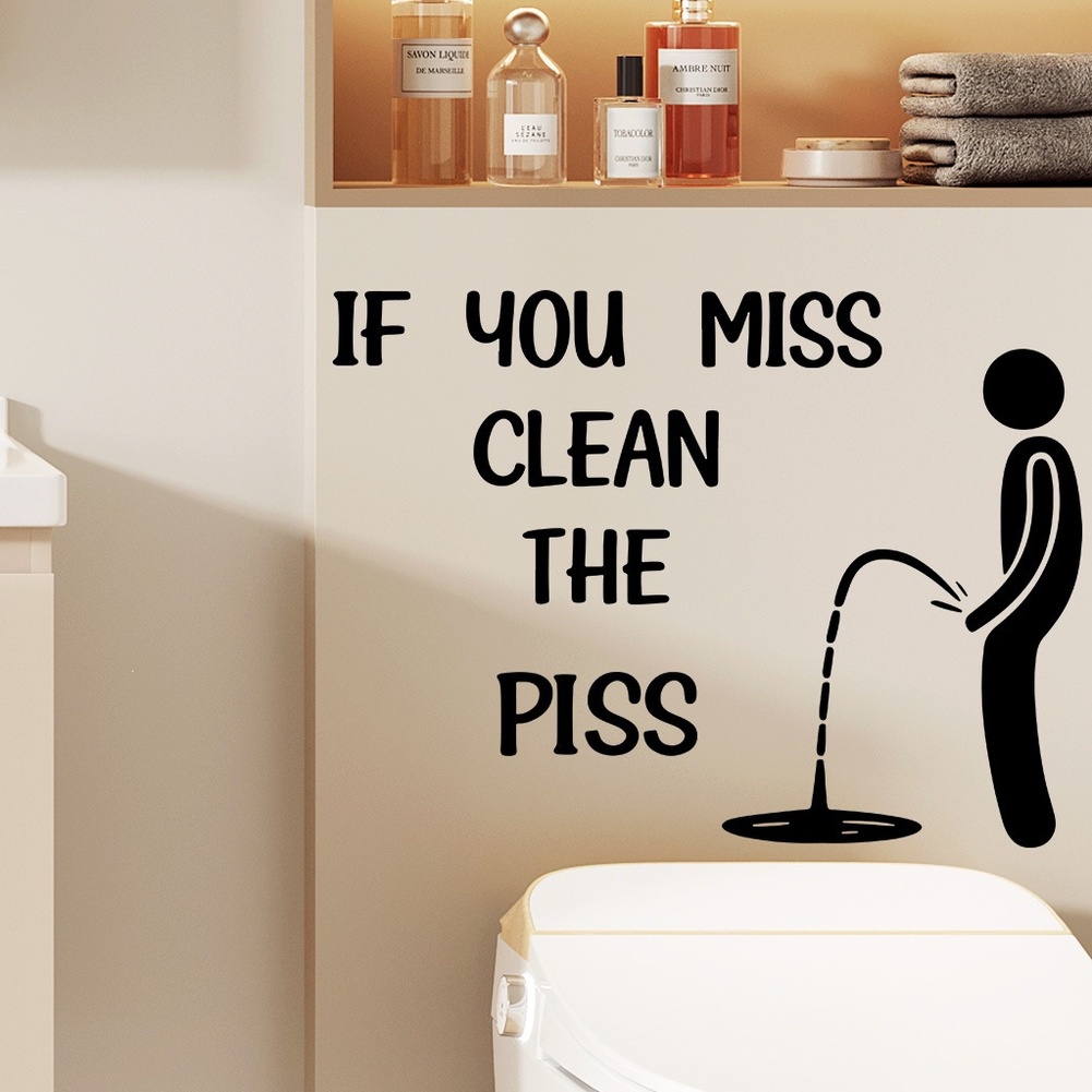 Set Stiker Indikator Toilet 3  - Interior Design Language ulasan dan harga