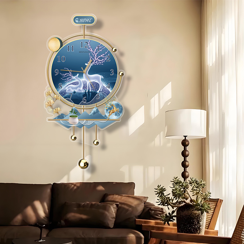 Jam Dinding Zen Sweep Movement - Interior Design Quiet Luxury ulasan dan harga